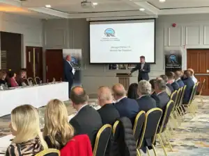 VLAI Welcomes Minister for Transport Darragh O'Brien to Malahide Forum